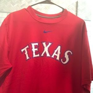 Texas Rangers Nike drifit T-shirt